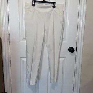 Chico’s Perfect Stretch White Ankle Pant